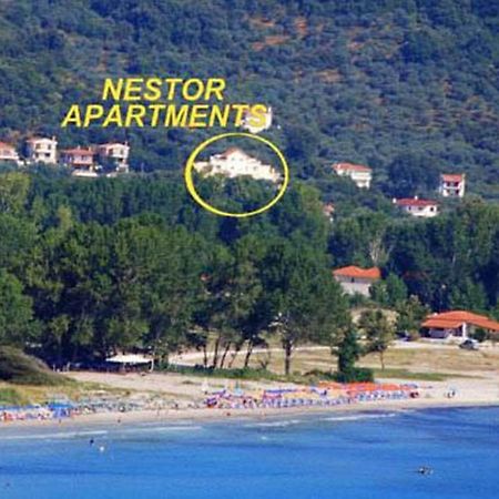 Nestor Apartments Chrysi Ammoudia Exterior foto
